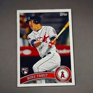 2011 Topps Update #US175 Mike Trout rookie card - EX/NM